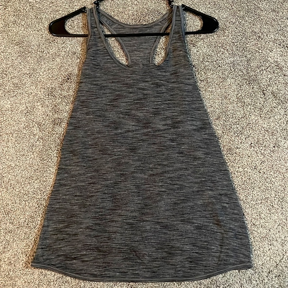 Lululemon Gray Marled Workout Tank, Size small, new condition!
